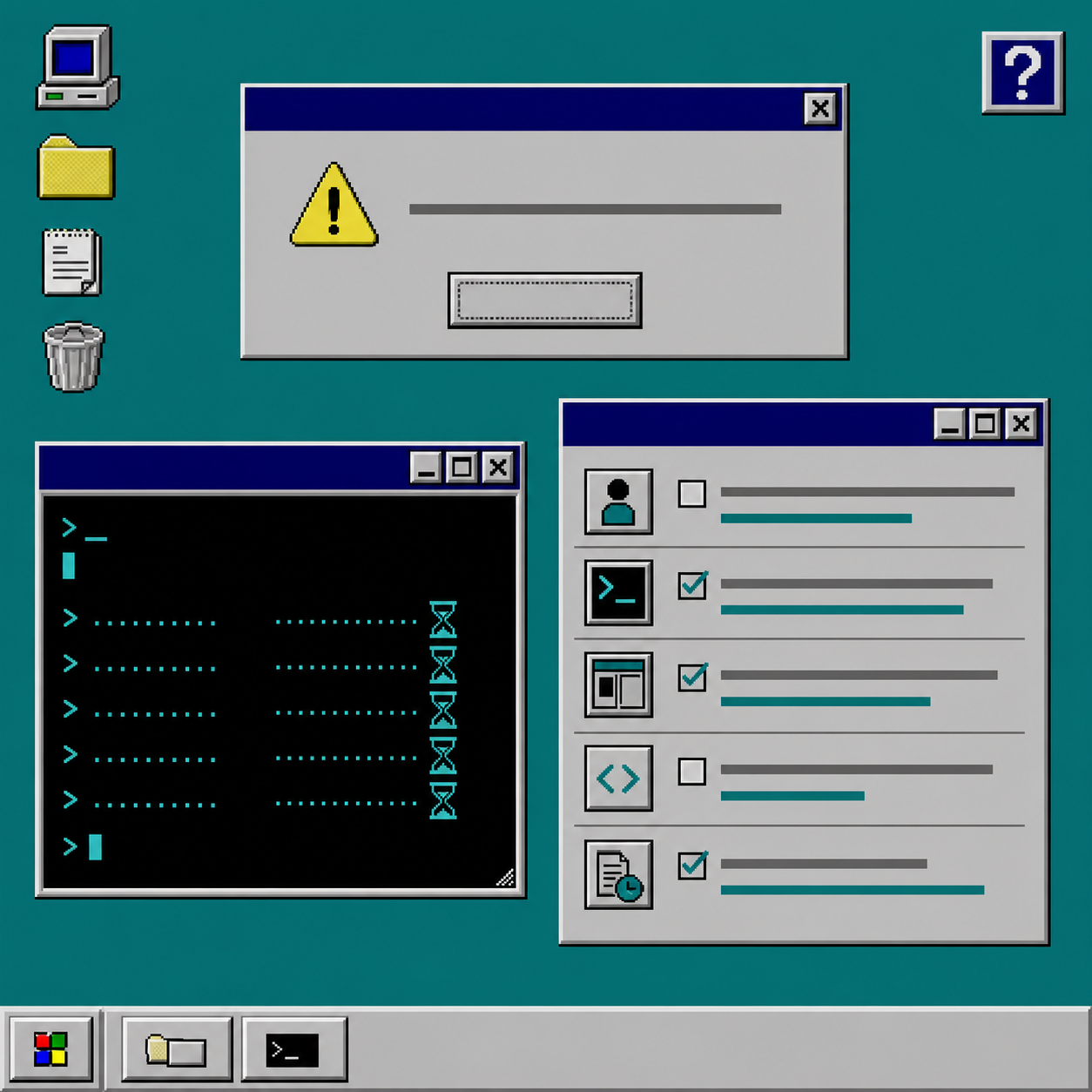 Troubleshooting window for a stalled Claude Code automation session