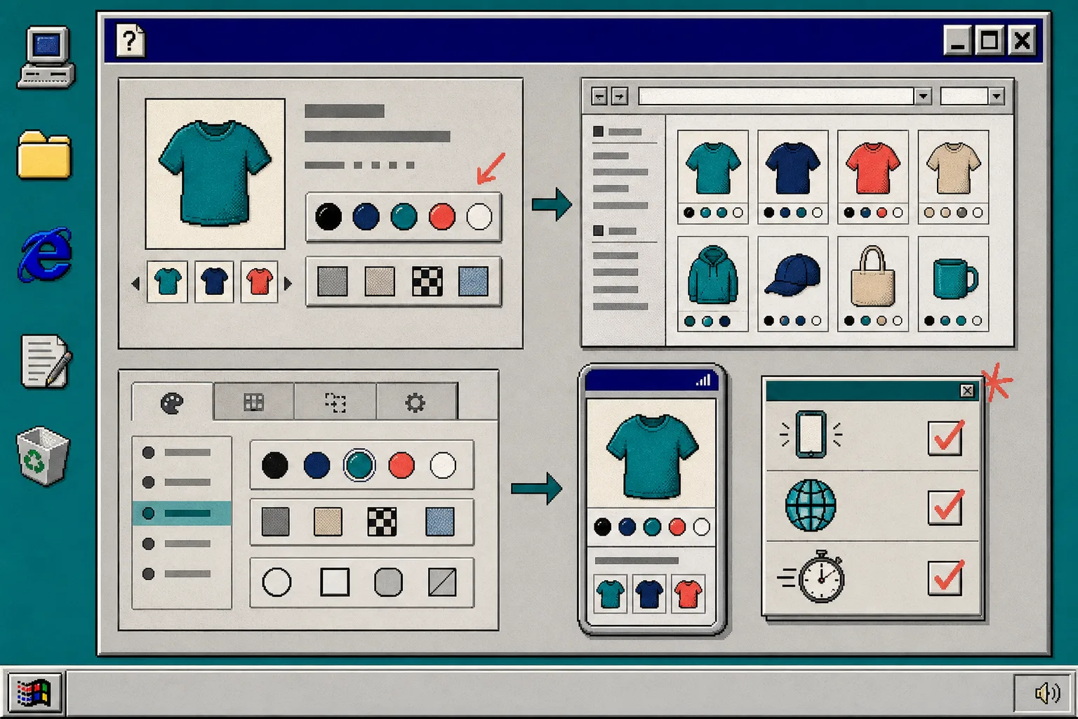Shopify swatch setup checklist