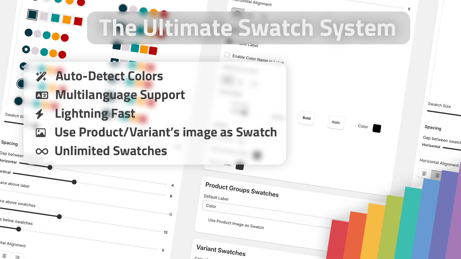 The ultimate swatch system screenshot