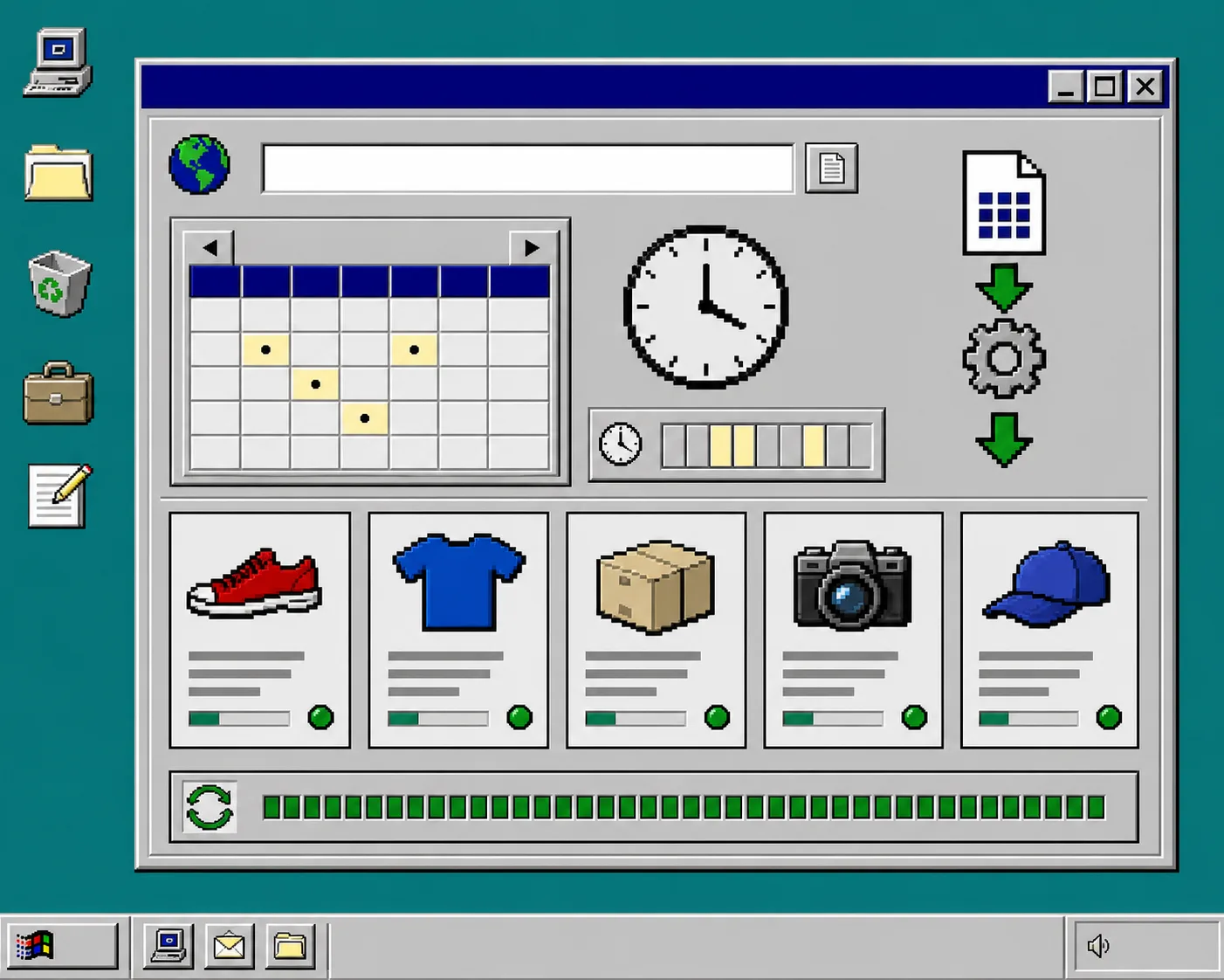 Retro catalog feed schedule workflow