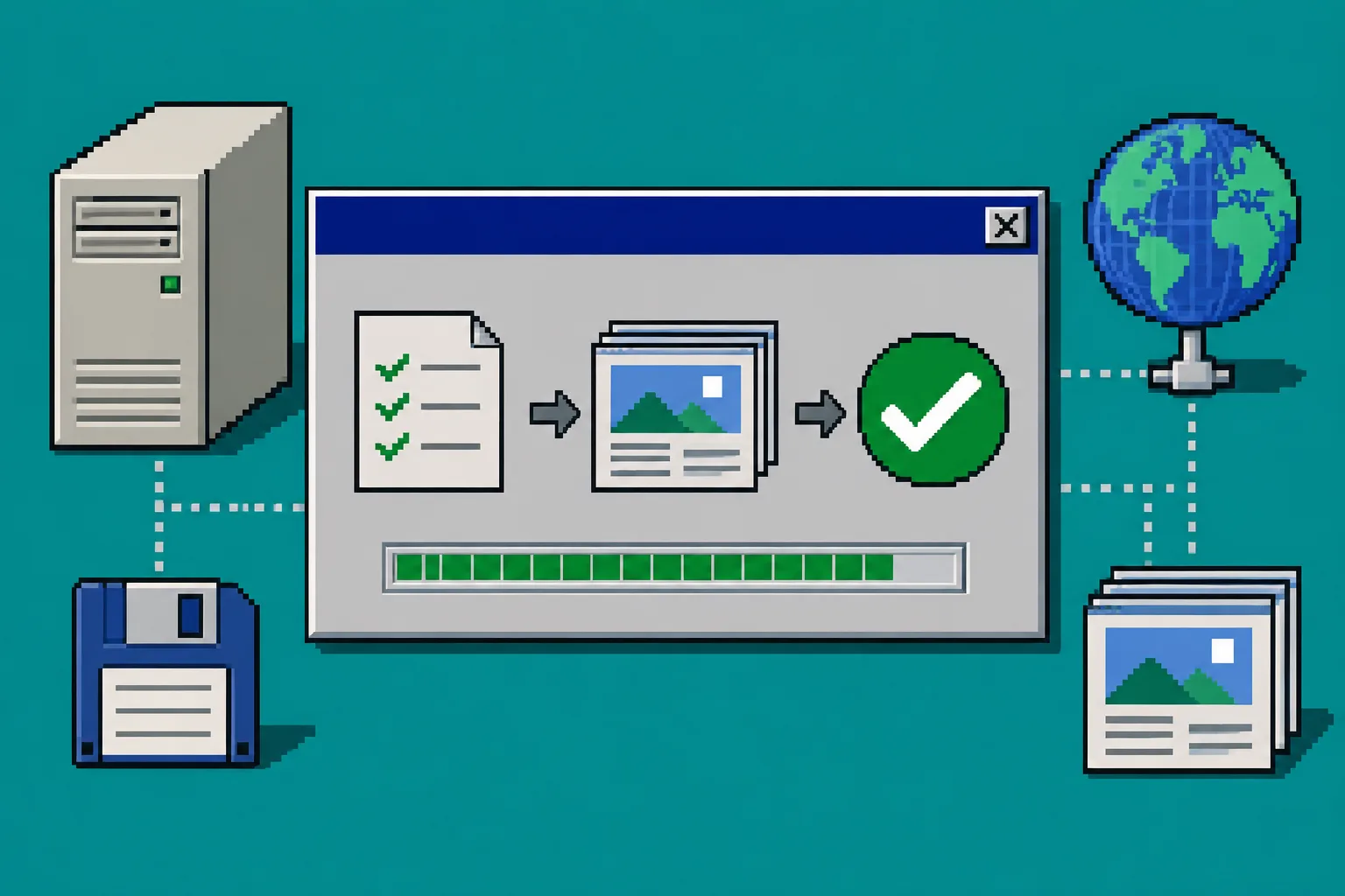 Retro deployment confirmation after static site testing