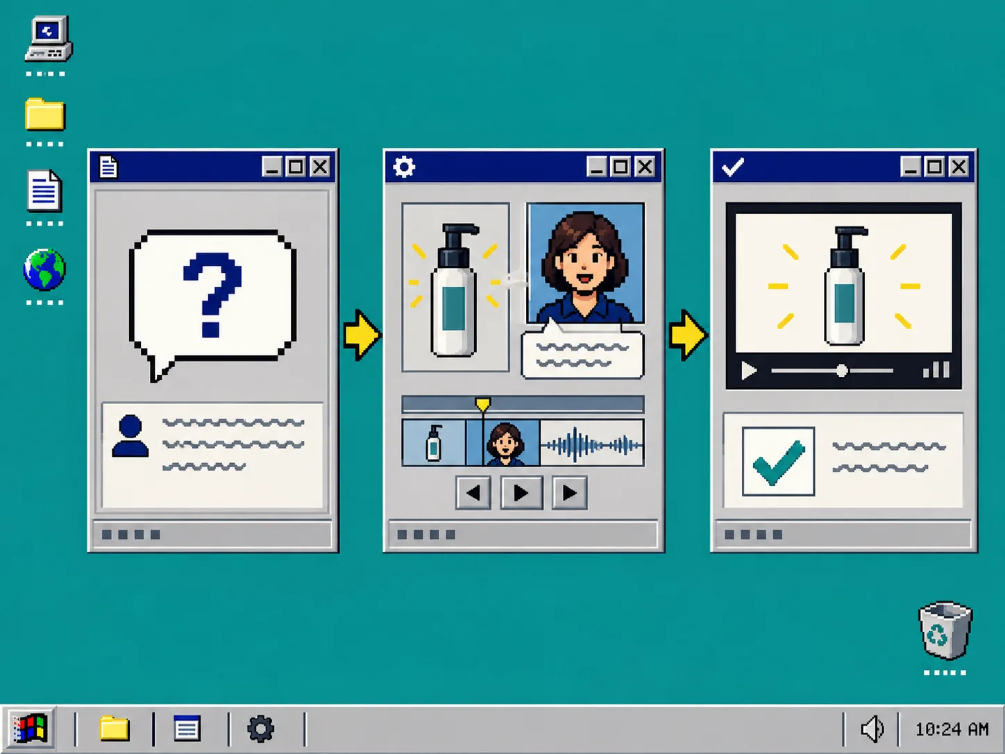 One customer question becomes one product setup video